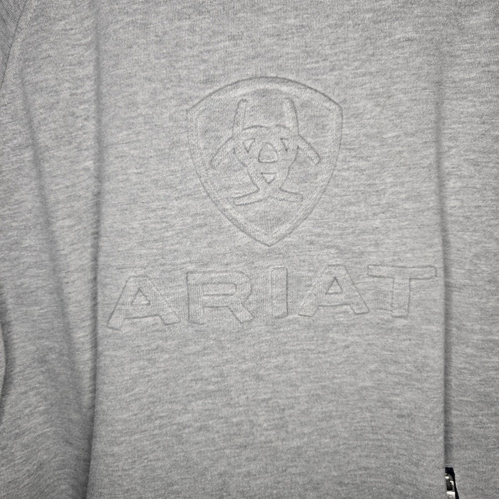 Ariat Pullover Hoodie Womens XXL Grey 3D Graphic